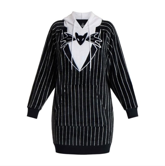 Jack Skellington Pullover Longer - Picture 2 of 3